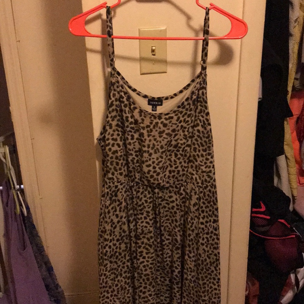 Leopard Print Dress